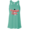 Peggys Cove Ladies Flowy Racerback Tank, T-Shirts - Peggys Cove Lighthouse Nova Scotia