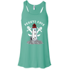 Peggys Cove Ladies Flowy Racerback Tank, T-Shirts - Peggys Cove Lighthouse Nova Scotia