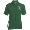 Peggy's Cove Men's Colorblock 3-Button Polo, Polo Shirts - Peggys Cove Lighthouse Nova Scotia