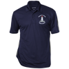 Peggys Cove Performance Textured Three-Button Polo, Polo Shirts - Peggys Cove Lighthouse Nova Scotia