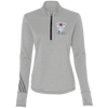 Peggys' Cove Souvenirs  Adidas Ladies' Terry Heather 1/4 Zip, Sweatshirts - Peggys Cove Lighthouse Nova Scotia