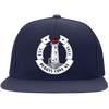 Peggys' Cove Souvenirs Flat Bill High-Profile Snapback Hat, Hats - Peggys Cove Lighthouse Nova Scotia