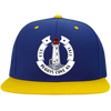 Peggys' Cove Souvenirs Flat Bill High-Profile Snapback Hat, Hats - Peggys Cove Lighthouse Nova Scotia