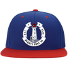 Peggys' Cove Souvenirs Flat Bill High-Profile Snapback Hat, Hats - Peggys Cove Lighthouse Nova Scotia