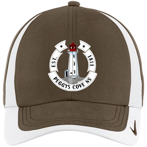 Peggys' Cove Souvenirs Nike Colorblock Cap, Hats - Peggys Cove Lighthouse Nova Scotia