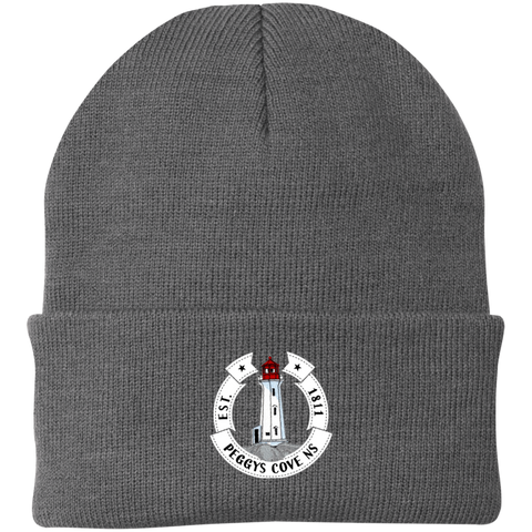 Peggys' Cove Souvenirs  Port Authority Knit Cap/Hat, Hats - Peggys Cove Lighthouse Nova Scotia