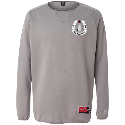 Peggys' Cove Souvenirs Rawlings® Flatback Mesh Fleece Pullover, Sweatshirts - Peggys Cove Lighthouse Nova Scotia