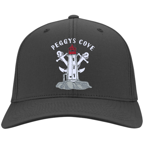 Peggys' Cove Souvenirs Twill Cap/Hat, Hats - Peggys Cove Lighthouse Nova Scotia