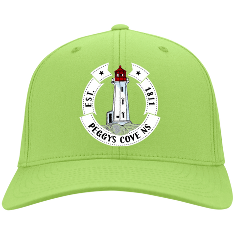 Peggys' Cove Souvenirs Twill Cap/Hat, Hats - Peggys Cove Lighthouse Nova Scotia