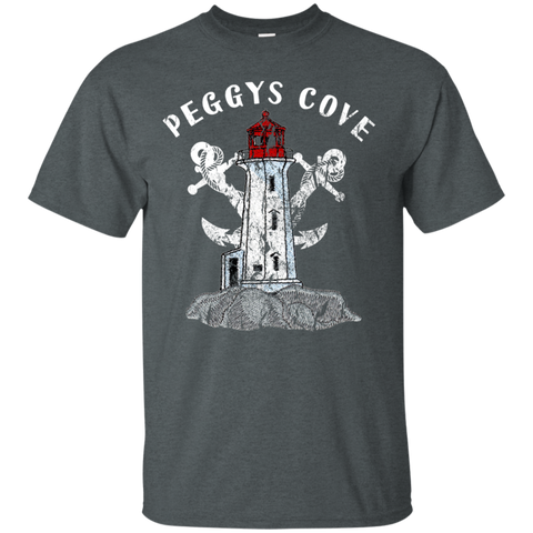 Peggy's Cove Souvenirs Ultra Cotton T-Shirt, T-Shirts - Peggys Cove Lighthouse Nova Scotia