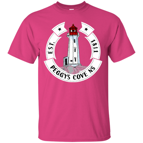 Peggy's Cove Souvenirs Ultra Cotton T-Shirt, T-Shirts - Peggys Cove Lighthouse Nova Scotia