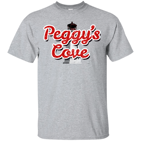 Peggy's Cove Souvenirs Ultra Cotton T-Shirt, T-Shirts - Peggys Cove Lighthouse Nova Scotia