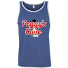 Peggys Cove Women's 100% Ringspun Cotton Tank Top, T-Shirts - Peggys Cove Lighthouse Nova Scotia