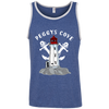 Peggys Cove Women's 100% Ringspun Cotton Tank Top, T-Shirts - Peggys Cove Lighthouse Nova Scotia