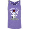 Peggys Cove Women's 100% Ringspun Cotton Tank Top, T-Shirts - Peggys Cove Lighthouse Nova Scotia