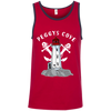 Peggys Cove Women's 100% Ringspun Cotton Tank Top, T-Shirts - Peggys Cove Lighthouse Nova Scotia