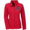 Peggys Cove Women's Microfleece Jacket, Jackets - Peggys Cove Lighthouse Nova Scotia