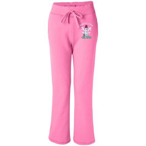 Peggys Cove Women's Open Bottom Sweatpants with Pockets, Pants - Peggys Cove Lighthouse Nova Scotia