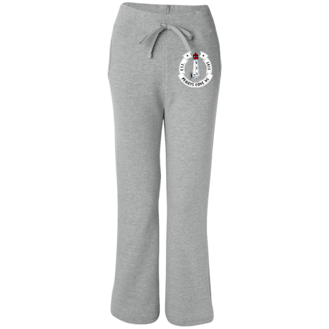 Peggys Cove Women's Open Bottom Sweatpants with Pockets, Pants - Peggys Cove Lighthouse Nova Scotia