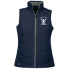 Peggys Cove Womens Quilted Vest, Jackets - Peggys Cove Lighthouse Nova Scotia