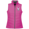 Peggys Cove Womens Quilted Vest, Jackets - Peggys Cove Lighthouse Nova Scotia