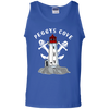 Women's 100% Cotton Tank Top, T-Shirts - Peggys Cove Lighthouse Nova Scotia